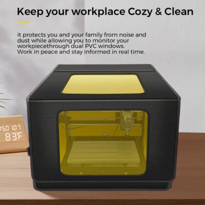 TWO TREES TWOTREES Hochwertiges belüftetes Lasergravierer Gehäuse für 3018 CNC-Fräser S1N8