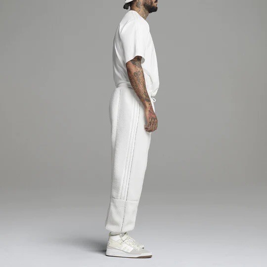 SZ 2XS - Adidas Originals X Ivy Park Unisex Teddy Sherpa Cargo