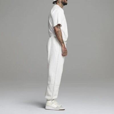 パンツ adidas Ivy Park Teddy Cargo Aweat Pants Adidas Originals Unisex Ivy Park White Teddy Cargo Sweat