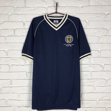 Scotland national team 1982 Home jersey Score Draw Soccer Retro Size XL men's