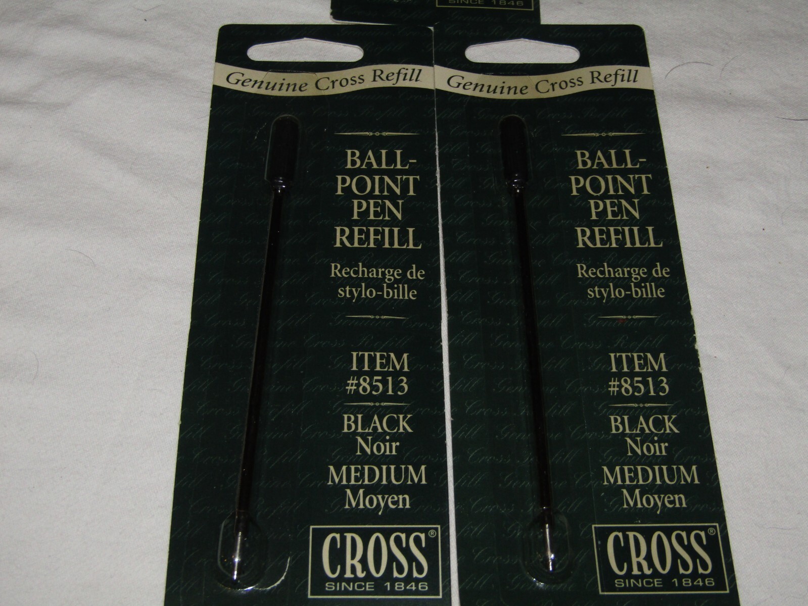 Cross Refills Black Medium Point Ballpoint Pen 8513 BUY 1,2 OR ALL 3