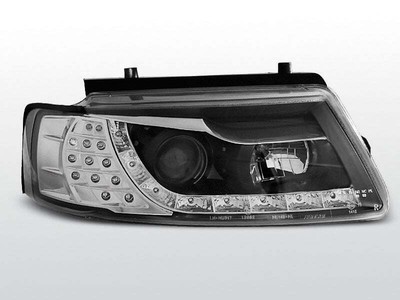 Spotlight LED Lu for Mini De Zi Uite for VW Passat B5 96-00 De Vară Negru Tuning 