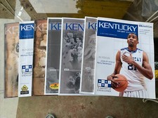 Kentucky Wildcats Basketball Tip Off Magazine 2008 2009 Bundle Group Lot 7 BBN