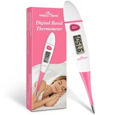 Easy@Home Basal Body Thermometer Ovulation Prediction Premom App EBT-018-Pink