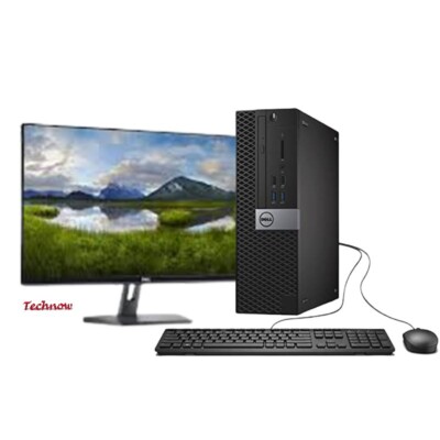 Dell Desktop PC Computer Intel i5 6th Gen. 8GB 1TB HDD WIFI DVRW 22in LCD WIN 10