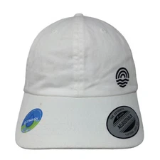The Classics Yupoong Slideback Hat White One Size Ecowash Solid 6 Panel