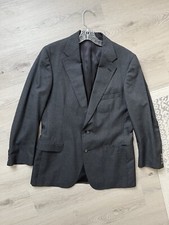 Vintage Polo University Club Ralph Lauren Blazer Suit Jacket Mens 40 Gray USA
