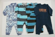 Baby Boy 6 Months One-Piece Bodysuit Playsuits: Fleece/Sweat Suit