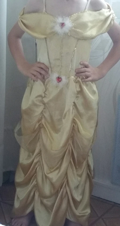 robe déguisement princesse Disney fille cendrillon taille 9 / 10 ans - Photo 1/3