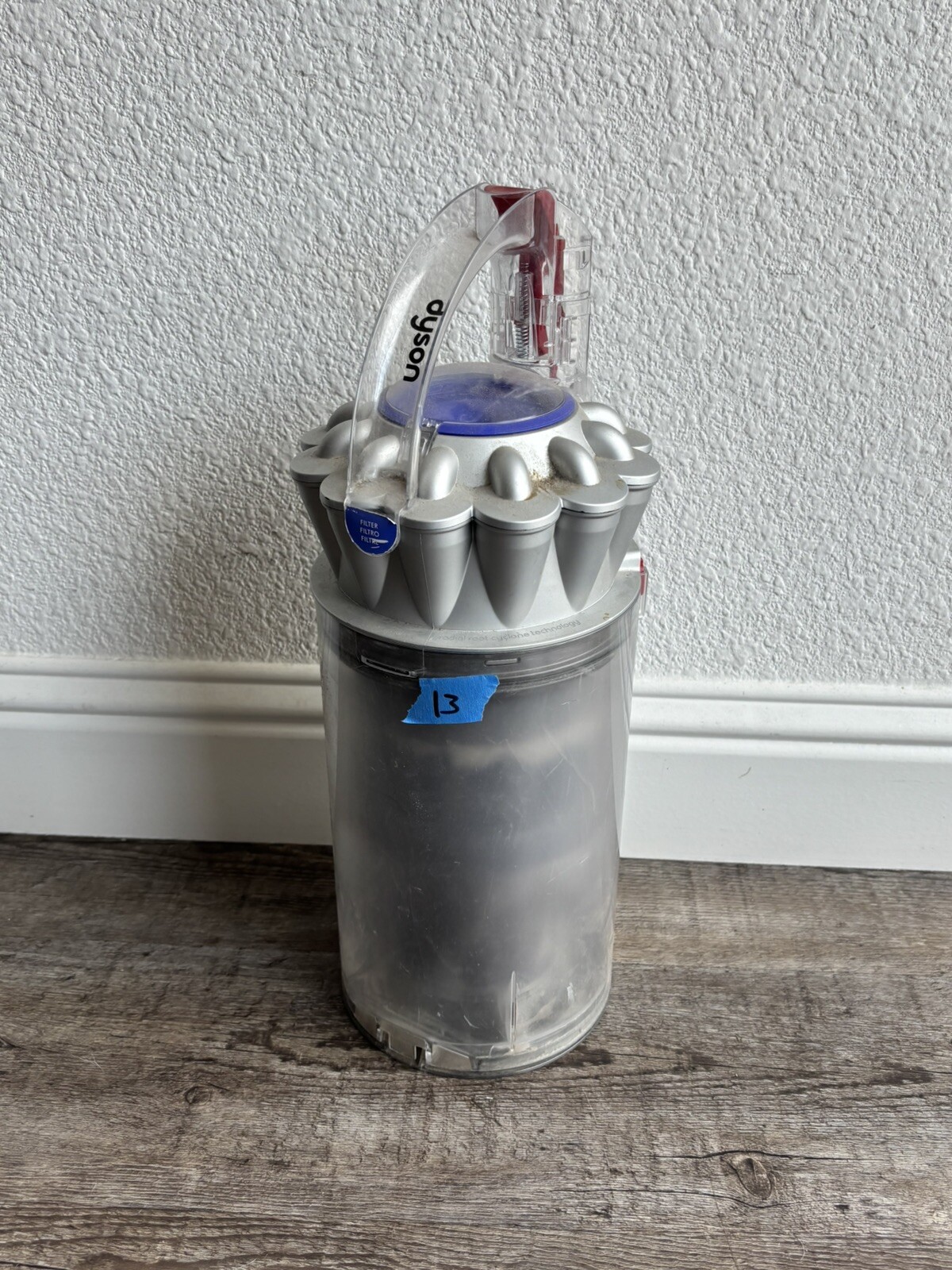 Dyson Ball Animal UP13 DC41 DC65 Vacuum Dust Bin Canister Grey and filter