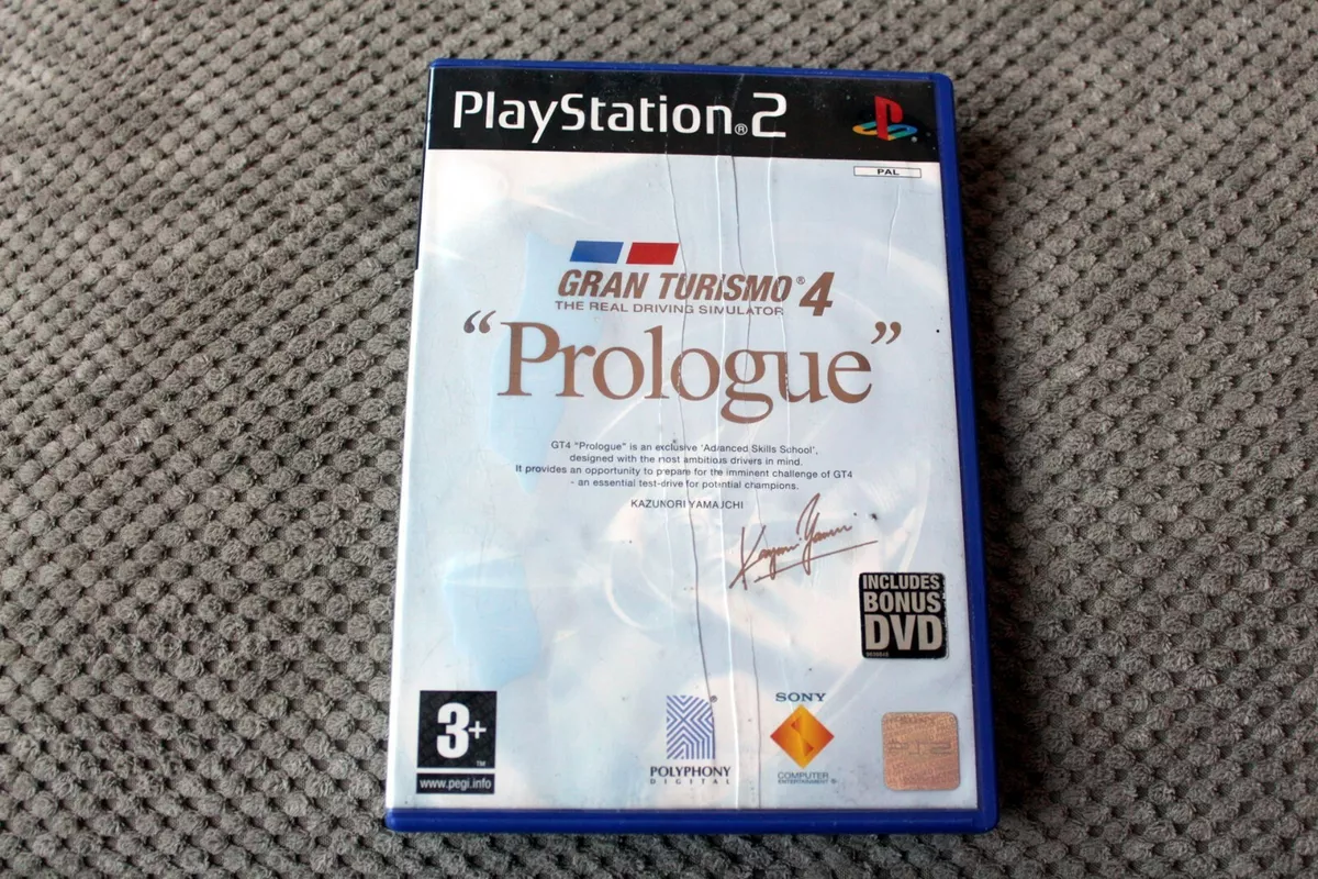 Sony Playstation 2 (PS2) Gran Turismo 4 Prologue Pack LIMITED EDITION –  RetroPixl