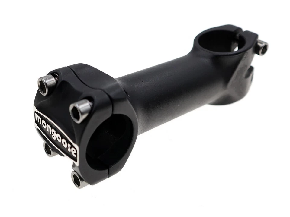 NOS! Mongoose Bike Stem 1 1/8" x 31.8mm x 105mm 10° Black - Image 2 of 4