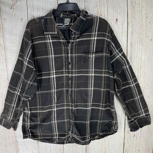 Joker Brand Shirt Men Large Faded Black 