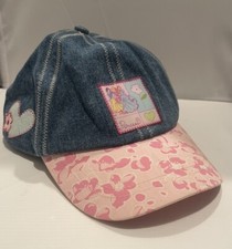 Disney Princess Girls Baseball Cap Hat Denim Pink Disneyland Parks Toddler Gear