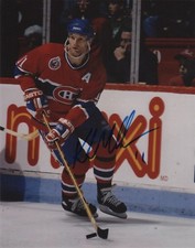 Montreal Canadiens Kirk Muller Signed Autographed 8x10 NHL Photo COA #4