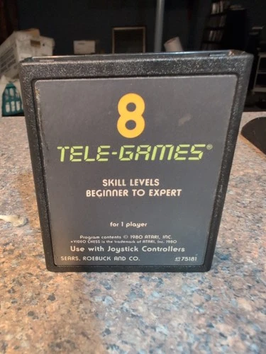 Atari 2600 7800+ Sears Telegames Video Chess Tested Combine Ship