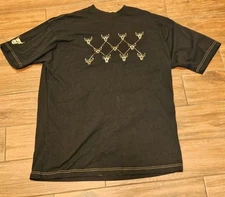 UNK • Chicago Bulls Basketball • Shirt Men's 2XL • Black & Gold Logo 