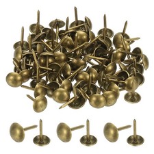 200Pcs Upholstery Tacks 0.39" x 1/4" Thumb Nails Pins for Sofa Furniture
