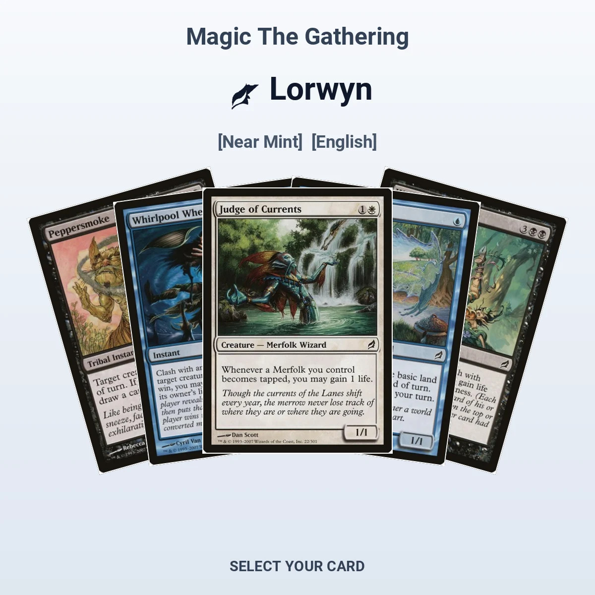 Magic The Gathering Lorwyn - Select Your Cards (NM)