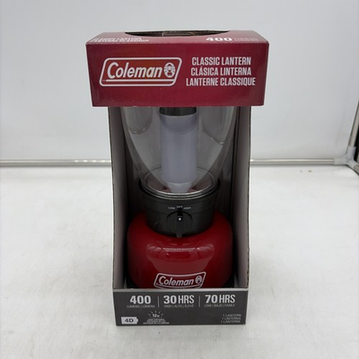 #ad Coleman Classic 400 Lumens LED Lantern Red $24.30