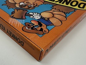Donkey Kong Classics (NES, 1988) CIB W/ Box Game Manual Foam Protector TESTED