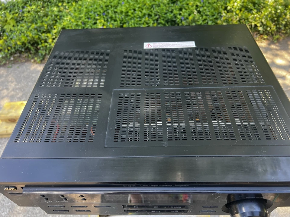JVC RX-6010V Dolby Digital DTS AV Stereo 5.1 Surround Receiver No Remote Tested - Image 4 of 4