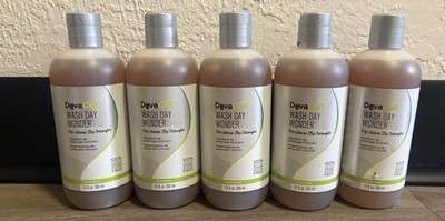 Wash Day Wonder Pre-Cleanse Slip Detangler by DevaCurl for Unisex 12 oz Lot of 5