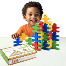 umbresen Wood Balance Building Blocks Stacking Games Toys for Kids Children 
