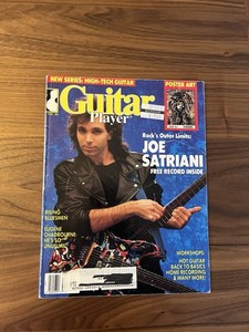 Guitar Player Magazine February 1988 Joe Satriani  Soundpage Recordings