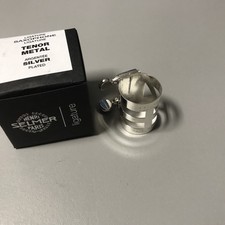 Vintage Selmer Metal Silver Tenor Saxophone Ligature