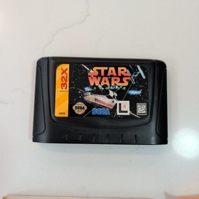 Star Wars Arcade (Sega 32X, 1994) Box, Cartridge, & Manual - Authentic - Working