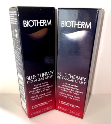 Biotherm Blue Therapy Red Algae Uplift 2 x 10 ml m. OVP Anti Aging Creme Lifting