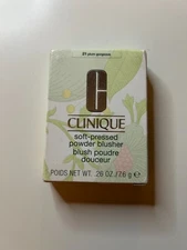 Clinique Soft-Pressed Powder Blusher – 21 Plum Gorgeous | .26 oz / 7.6g | NEW 