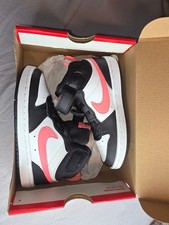 Nike Court Borough Mid 2 (PSV) Black Sunset Pulse White 11c