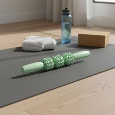 Spiky Massage Roller Stick Lightweight Portable Handheld Body Massager for