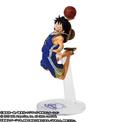 ONE PIECE × NBA MASTER STARS Monkey D. Luffy WARRIORS GOLDEN STATE