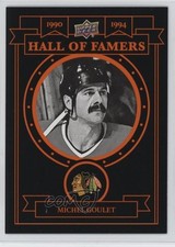 2025 Chicago Blackhawks Centennial Hall of Famers High Decibel Michel Goulet 6kv