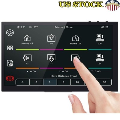 5 Inch LCD Touch Screen 800x480 Raspberry Pi DSI Capacitive Adjust Brightness US