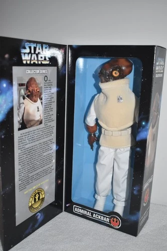 1997 Kenner Stars Wars Collectors Series Admiral Ackbar Figure MIB Sealed