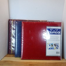 2 Alph 1 12x12 Scrapbook Album Green Top Loading Acid Free 20 Page Layouts 1 MBI