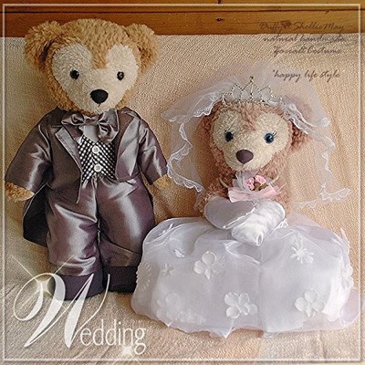 Welcome Bear! Duffy Shellie May Costume S size 43cm wedding dress (12F) tuxedo (