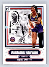 2025 Rickea Jackson Franchise Features Donruss #8 Los Angeles Sparks Basketball