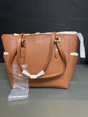 Radley London Women's Large Zip Top Shoulder Handbag - Tortoise
