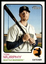 2022 Topps Heritage Tom Murphy Seattle Mariners #134
