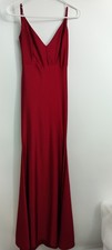 Fashion Nova Women's Wine Walk Behind Me Maxi Dress Size M