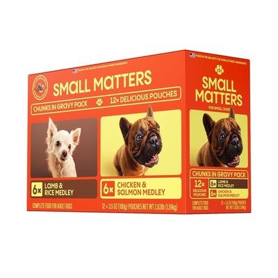 Adult Dog Food Small Dogs Chicken & Salmon Medley Lamb & Rice Medley Variety