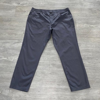 Public Rec Pants Mens 42x32 Gray Workday Performance Stretch Chino Comfort