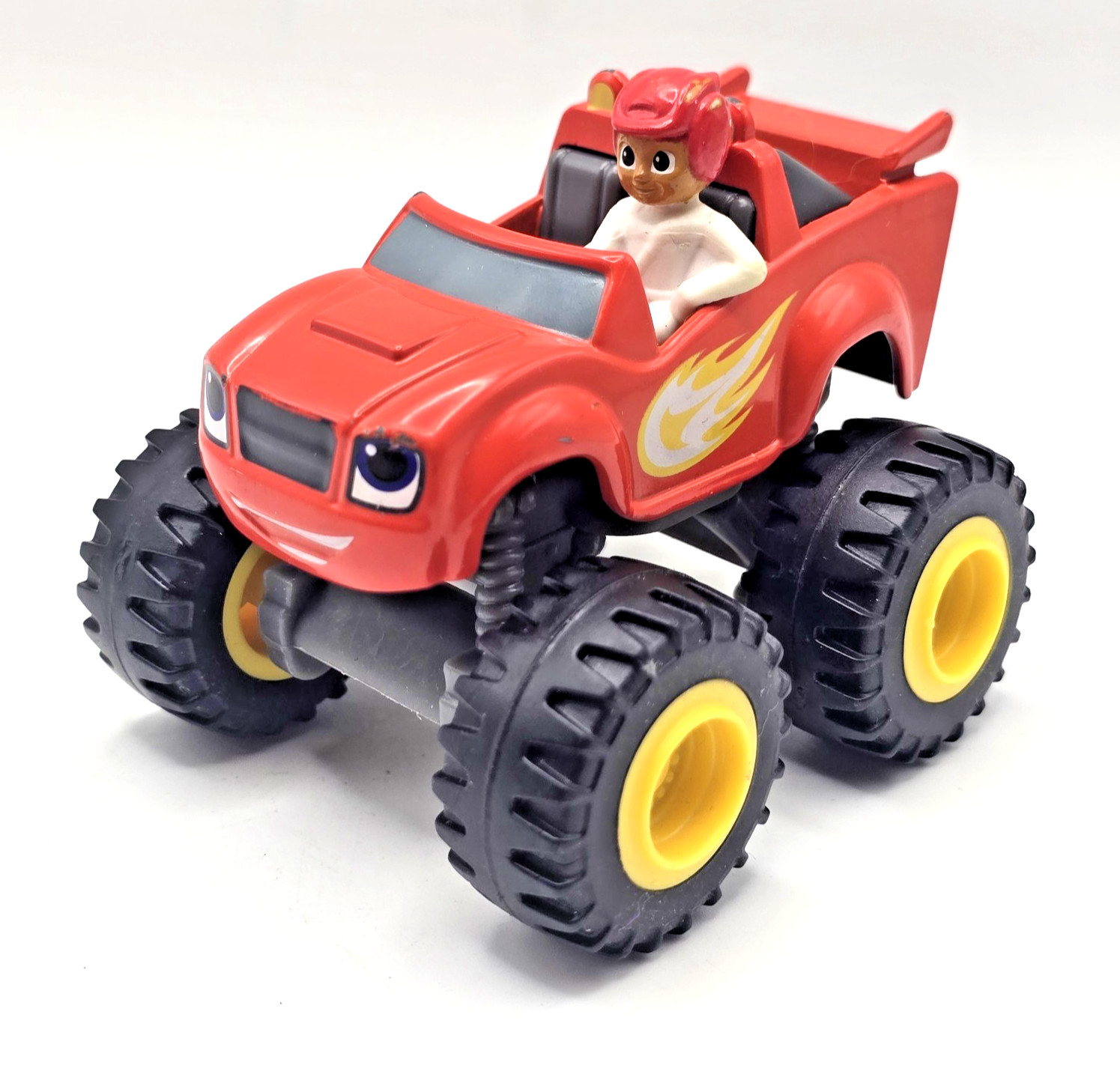 Blaze And The Monster Machines Nickelodeon 2014 Diecast Monster Truck Toy w AJ