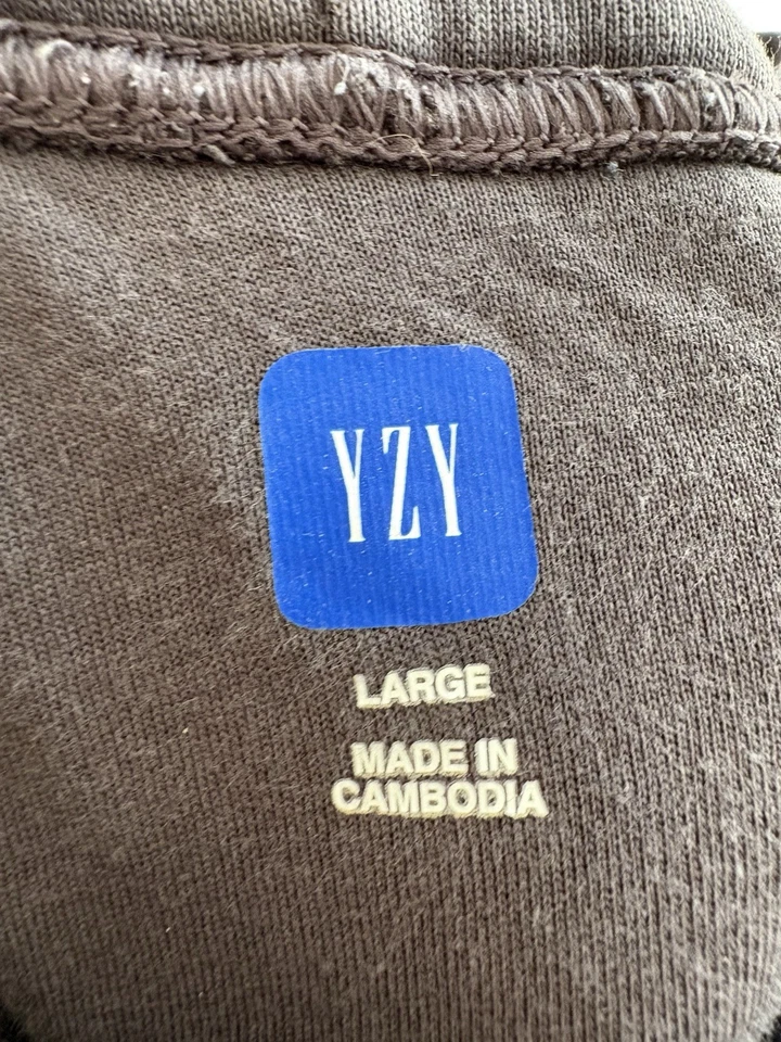 Yeezy Gap Logo Hoodie Dark Grey Size L – Excellent Condition - Bild 3 von 4