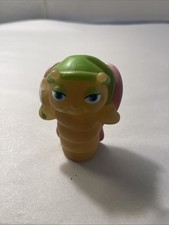 VTG Playskool GLO FRIENDS Glo-Butterfly Glow Worm Figure Glows 1985 Hasbro
